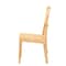 Baxton Studio Monaco Modern Bohemian Oak Brown Finished Mahogany Wood and Natural Rattan Dining Chair 228-13100-ZORO - alternate 7